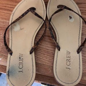 Jcrew flip flops